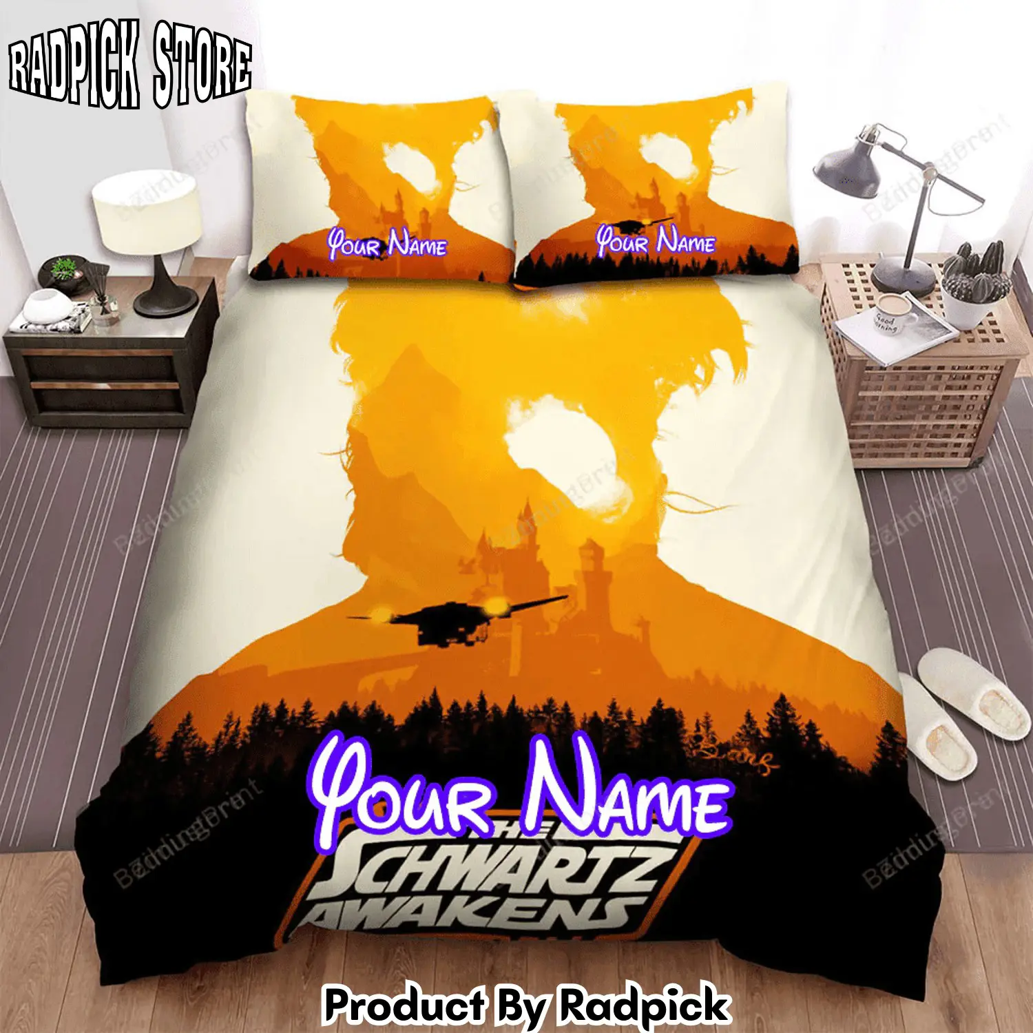 Radpick spaceballs movie olly moss star wars poster bed sheets duvet cover personalized name bedding sets rp3272108